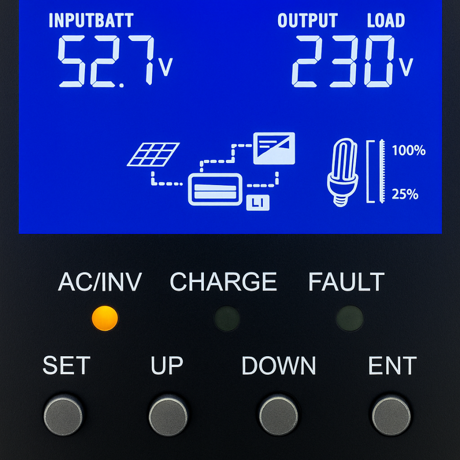 1-INVERSOR CON PANEL FRONTAL